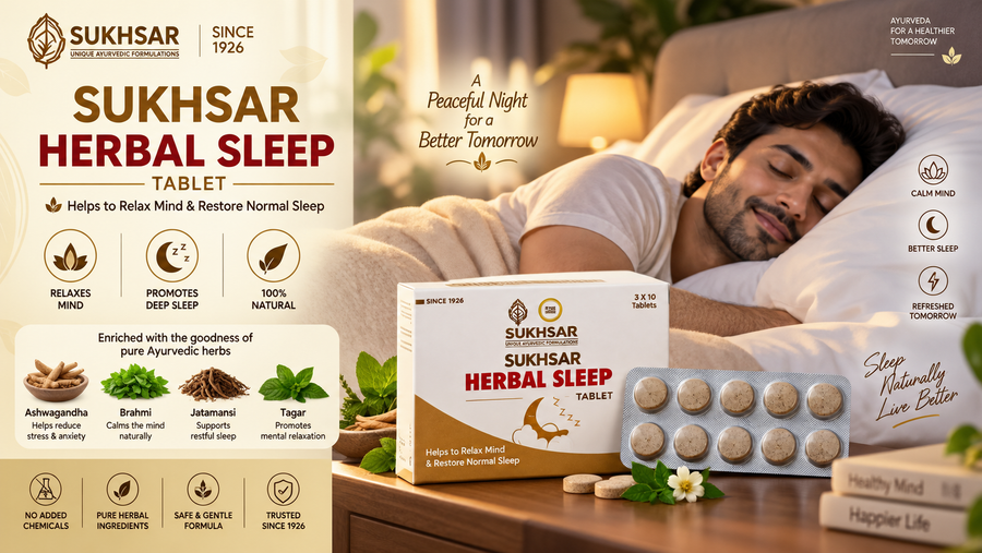Better Sleep, Naturally: Building a Calm Night Routine with Sukhsar Sleep