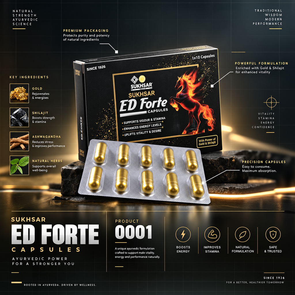 Sukhsar ED Forte Capsules