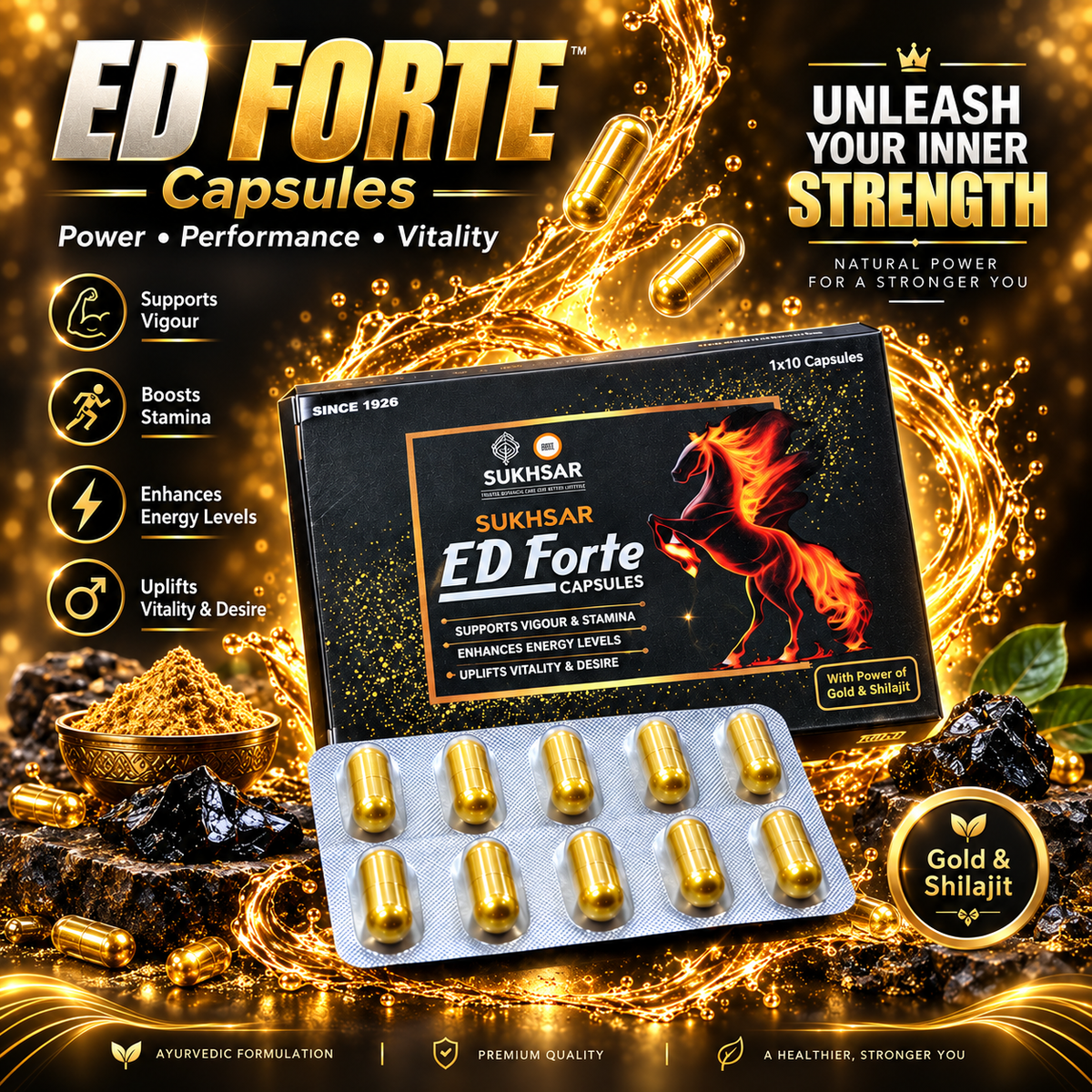 Sukhsar ED Forte Capsules