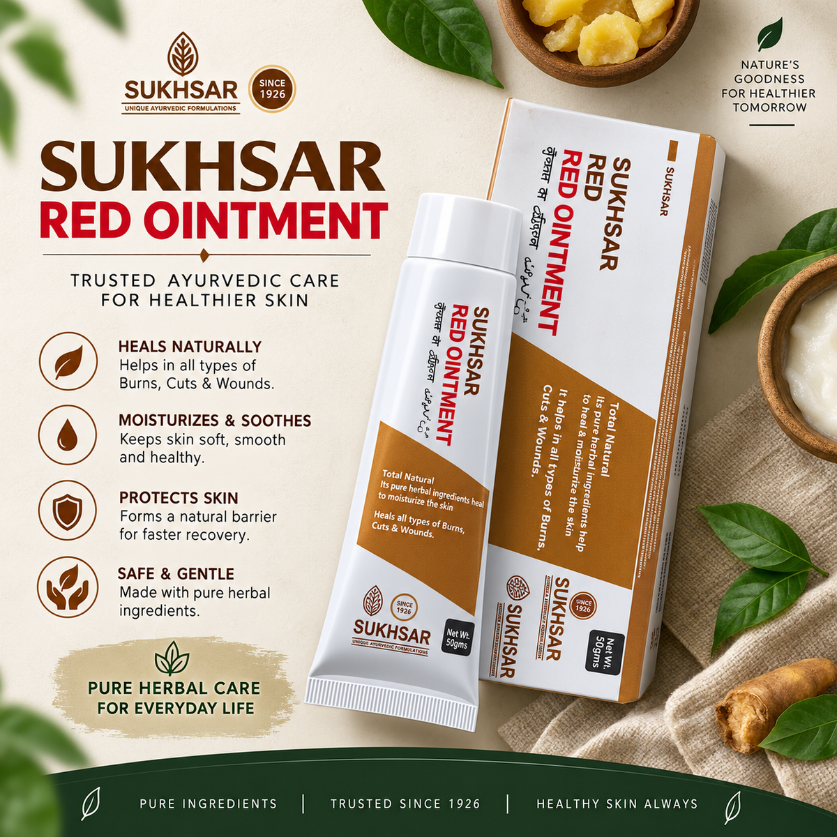 Sukhsar Red Ointment