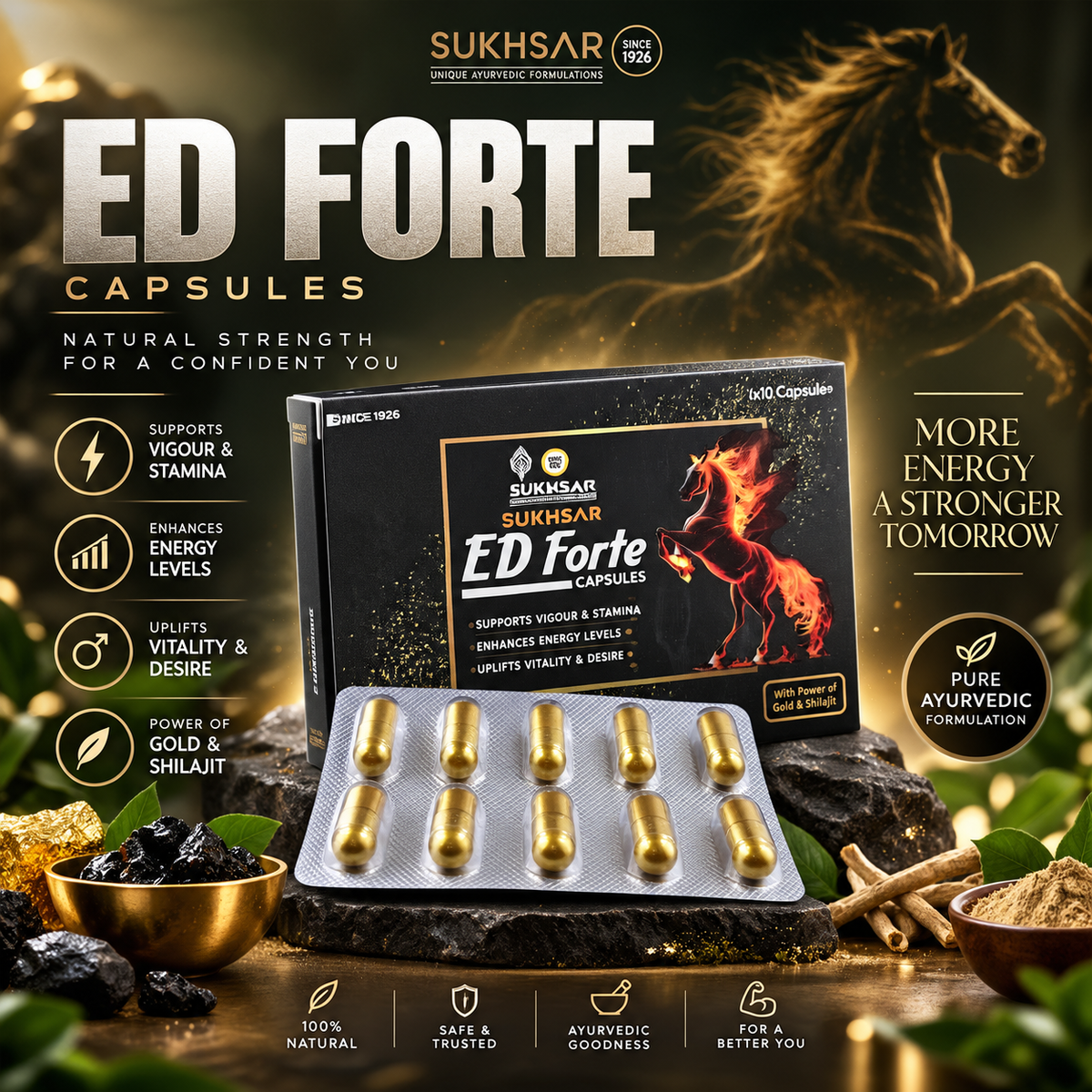 Sukhsar ED Forte Capsules